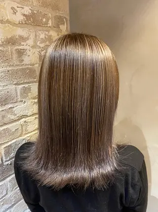 ミディアム ナナシ所属・✨髪質改善/縮毛矯正 木村和司✨のヘアスタイル