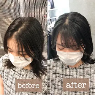 ミディアム パーマ GrandStory SHIBUYA所属・卒業式お呼ばれ🕊️ ヘアセット✴︎ミキのヘアスタイル