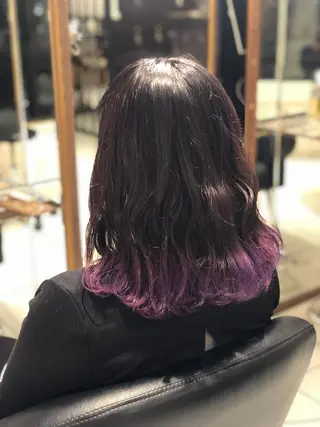 ミディアム カラー 永井大樹✨ 透明感カラー✨のヘアスタイル