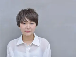 ショート カラー 磯部 巧 bob/ショートのヘアスタイル