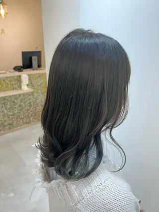 ミディアム 🍒さやか/ 透明感カラー🍒のヘアスタイル