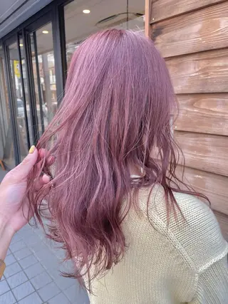 ロング カラー Ma hoのヘアスタイル