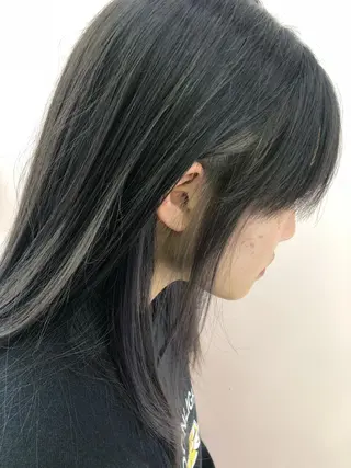 カラー 茅ヶ崎/ハイライト/ ハイトーン/関口実華のヘアスタイル