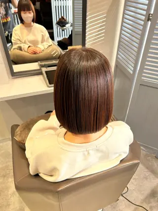 ミディアム SUGAR/ソウ モデル募集中‼︎のヘアスタイル