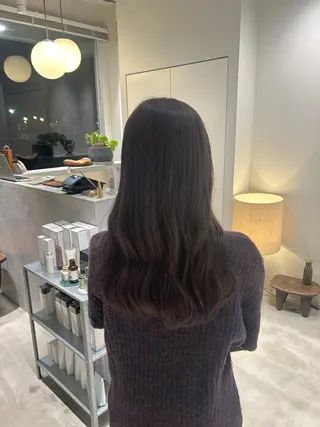 ロング カラー 篠原 若奈のヘアスタイル