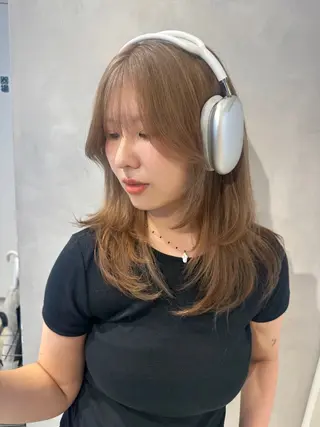 セミロング 🎀韓国/髪質改善 長野美和🎀のヘアスタイル
