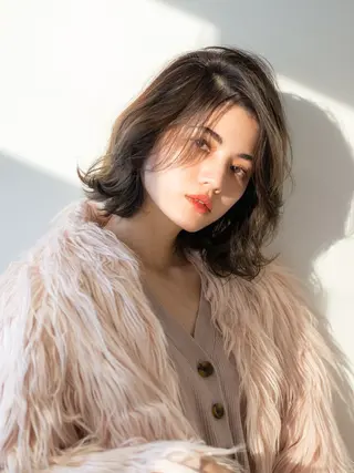 ミディアム 渡部恵佑 川崎/髪質改善のヘアスタイル