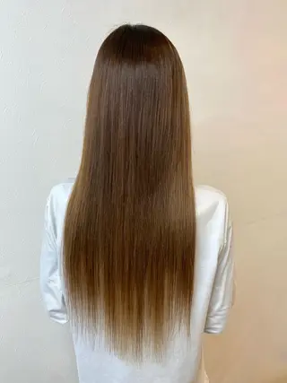 ロング カラー GLOSS♡ ヤマガミコウジのヘアスタイル