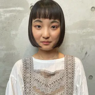 ショート カラー ホリケ アオイのヘアスタイル