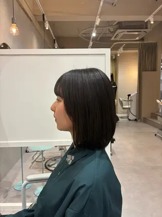 ミディアム 石井綾華🩰10月 カットモデル無料のヘアスタイル