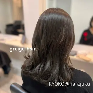 ミディアム カラー パーマ ヘアアレンジ メンズ ワット 原宿のヘアスタイル