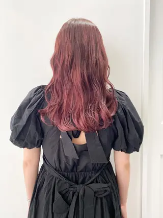 ロング カラー ブリーチ指名 NO1🌈SAKIのヘアスタイル