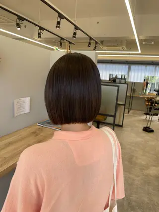 ミディアム MIREI /韓国風 /大阪美容室のヘアスタイル