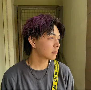 ミディアム カラー メンズ メンズ＆スパ特化 takumiのヘアスタイル