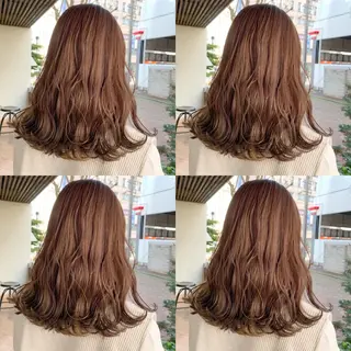 セミロング カラー アブアイ所属・艶髪・酸性ストレート フリツのヘアスタイル