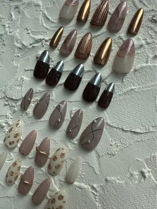 ネイル ⭐︎休業中の練習⭐︎ JNA認定講師髙橋のネイルデザイン