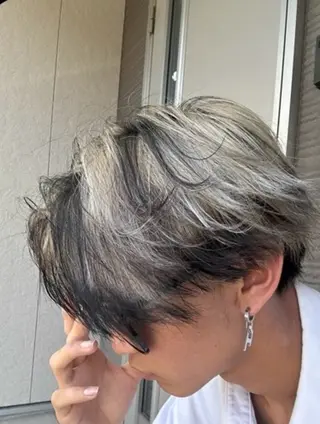 カラー メンズ HANABUSA days所属・HANABUSA ヤスキのヘアスタイル