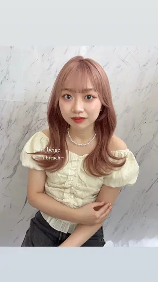 セミロング Parve Mix/ 平 奈果🎀のヘアスタイル
