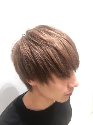 カラー メンズ GINZA CAMINOIA 熊谷所属・鈴木 翔偉のヘアスタイル