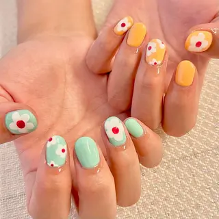 ネイル 🤎🧸 Aya 🧸🤎のネイルデザイン