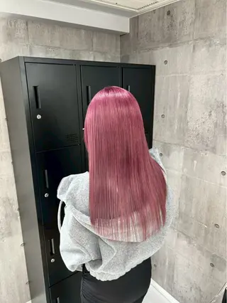 ロング カラー hayato🌟/ ツヤサラハイトーンのヘアスタイル