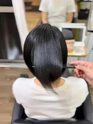ショート 茶屋町/ワンカラー RAN　モデル募集中のヘアスタイル