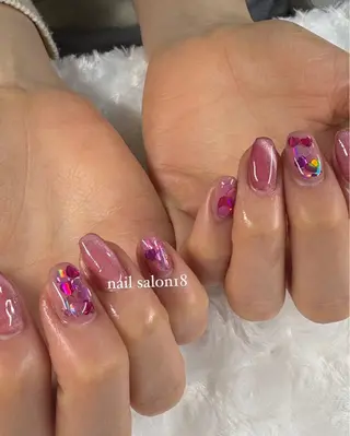 ネイル nail salon18.博多店&よもぎ蒸し所属・nail salon 18momokaのネイルデザイン