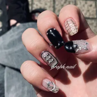 ネイル graph nail【グラフ ネイル】所属・graphnail‪ ‪‪❤︎‬manaのネイルデザイン