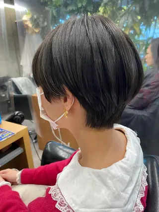 ショート ショート・ウルフ✂︎ 安住有咲子のヘアスタイル