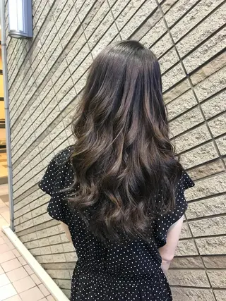 ロング カラー 奈良崎 和弘のヘアスタイル