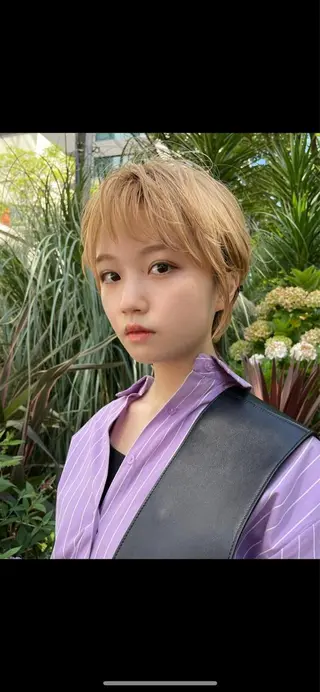 ショート カラー 🉐レイヤー/塩見 弘樹🉐渋谷のヘアスタイル