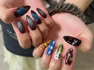 ネイル Protea きぬがわ らむのネイルデザイン