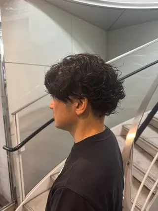 パーマ メンズ Kahuli hair Ulu 千葉店【カーフリヘア ウル】所属・YOSHITO /千葉駅【Ulu】のヘアスタイル