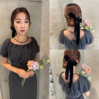 ロング ヘアアレンジ Reve resort所属・美髪× ヘアセット✨Araiのヘアスタイル