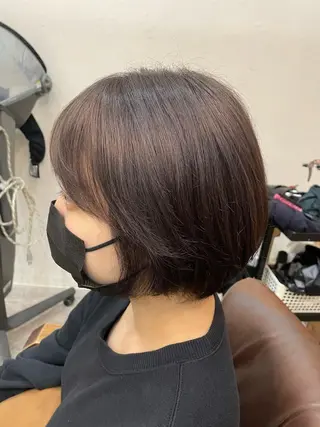 ショート カラー 前田リサコ🌹 ✨艶髪職人のヘアスタイル