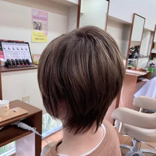 ショート カラー hair＆face  LOBEAUT所属・小笠原 一倫のヘアスタイル