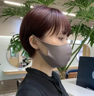 ショート カラー HAZEL博多所属・杉村 一輝のヘアスタイル