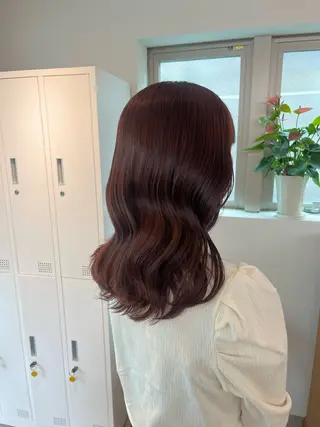 セミロング 🌙透明感カラー✖︎ カンナ🌙のヘアスタイル
