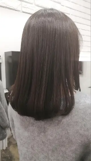 セミロング カラー sepiage trois所属・酒井 亜希のヘアスタイル
