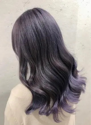 ロング カラー JOS所属・上野ハイトーン/デ ザイン✂︎touiのヘアスタイル