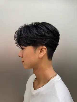 メンズ kalm所属・✵TAKUMI/ 横浜/センターパートのヘアスタイル