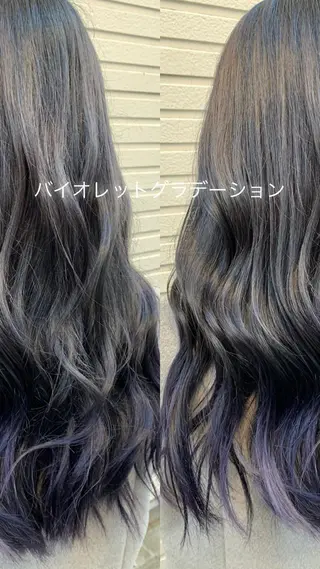 ロング YAMADA KAITOのヘアスタイル