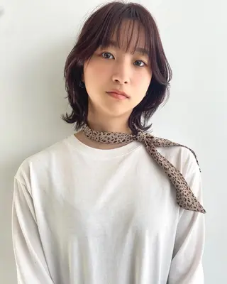 ミディアム カラー nambu-GARDEN所属・上田 昂雅のヘアスタイル