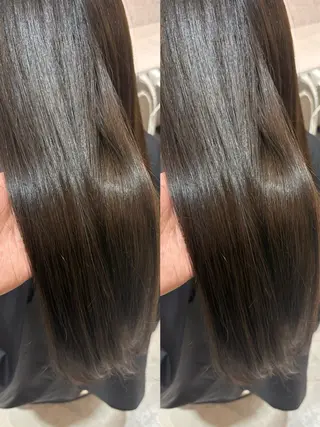 ロング 新宿/韓国風ヘア /艶カラー/丸尾利樹のヘアスタイル