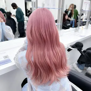 カラー 韓国風暖色カラー‎ 🩰🎀/yurinのヘアスタイル