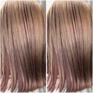 ミディアム 森島 愛梨のヘアスタイル