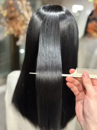 ロング GO GOOD.髪質 改善艶カラー小宮拓海のヘアスタイル