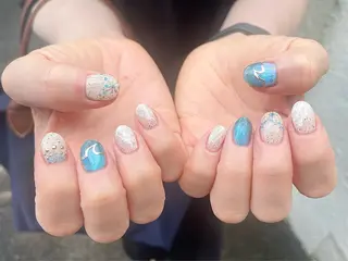 ネイル 樫原 なおこのネイルデザイン