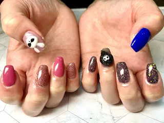 ネイル Queennail 北堀江megumiのネイルデザイン