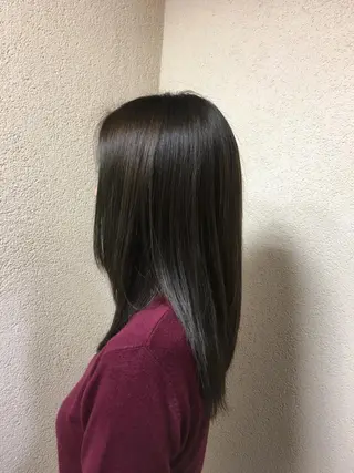 セミロング カラー 清水 まなのマツエク・マツパデザイン